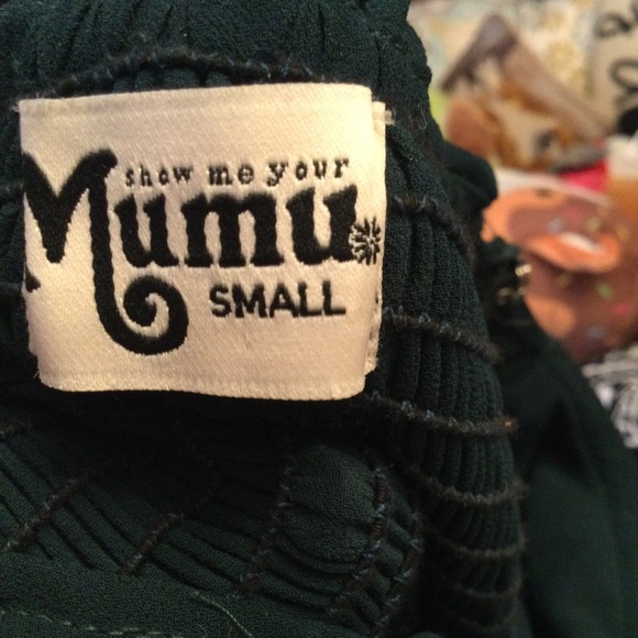 Emma Ruffle Maxi Dress - Emerald Chiffon - Show Me Your Mumu - Picture 6 of 7